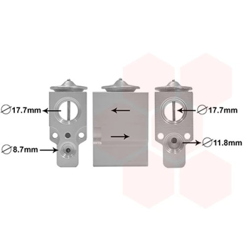EXPANSIONSVENTIL KLIMAANLAGE - 0