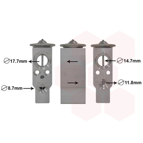 EXPANSIONSVENTIL KLIMAANLAGE - 0