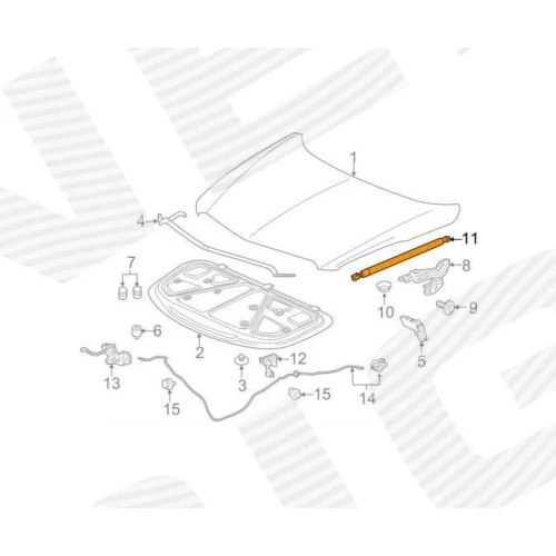 MOTORHAUBEN-DÄMPFER - 0