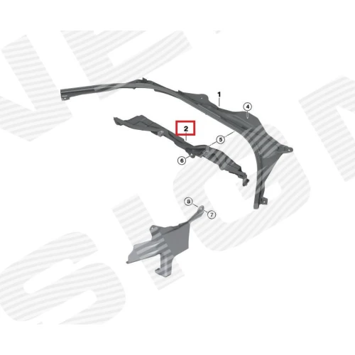 KUNSTSTOF ONDER DE MOTORKAP - 2