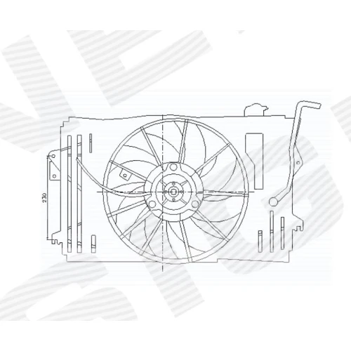 KÜHLER UND KLIMAANLAGEVENTILATOR - 0