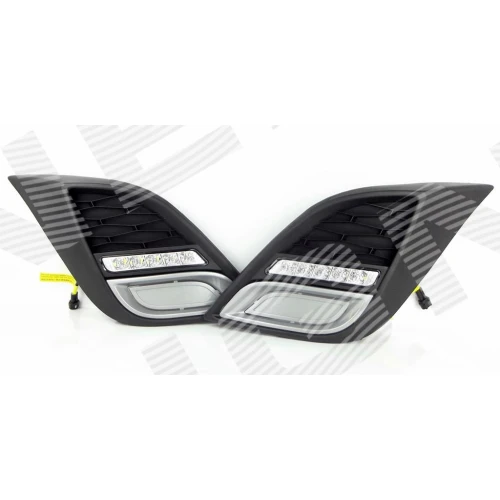 TAGFAHRLICHT LED DRL MIT GRILL - 0